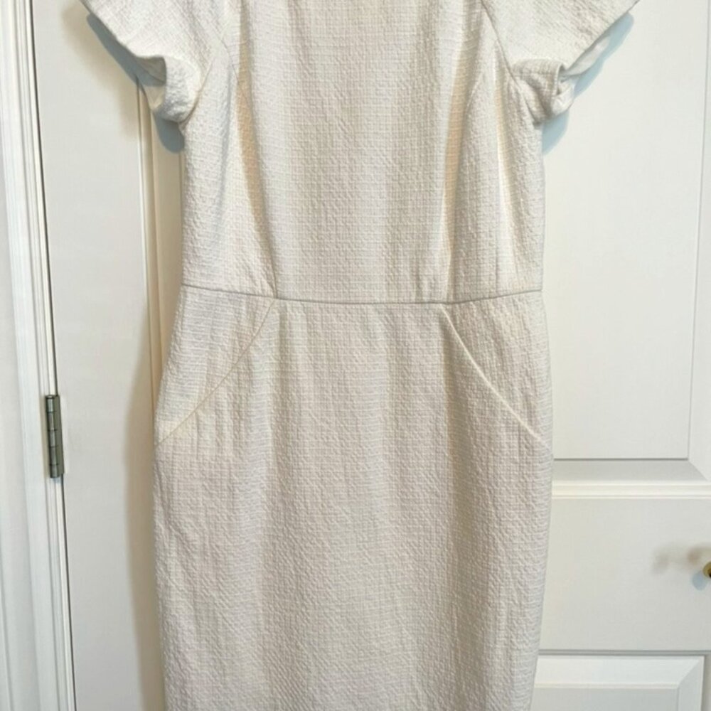 Ladies J. Crew white dress size 6